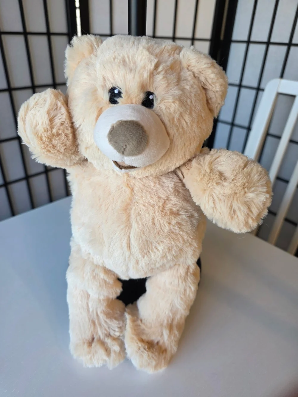 NWOT ~ Plush Cream Teddy Bear Soft Stuffed Animal Toy for Dogs